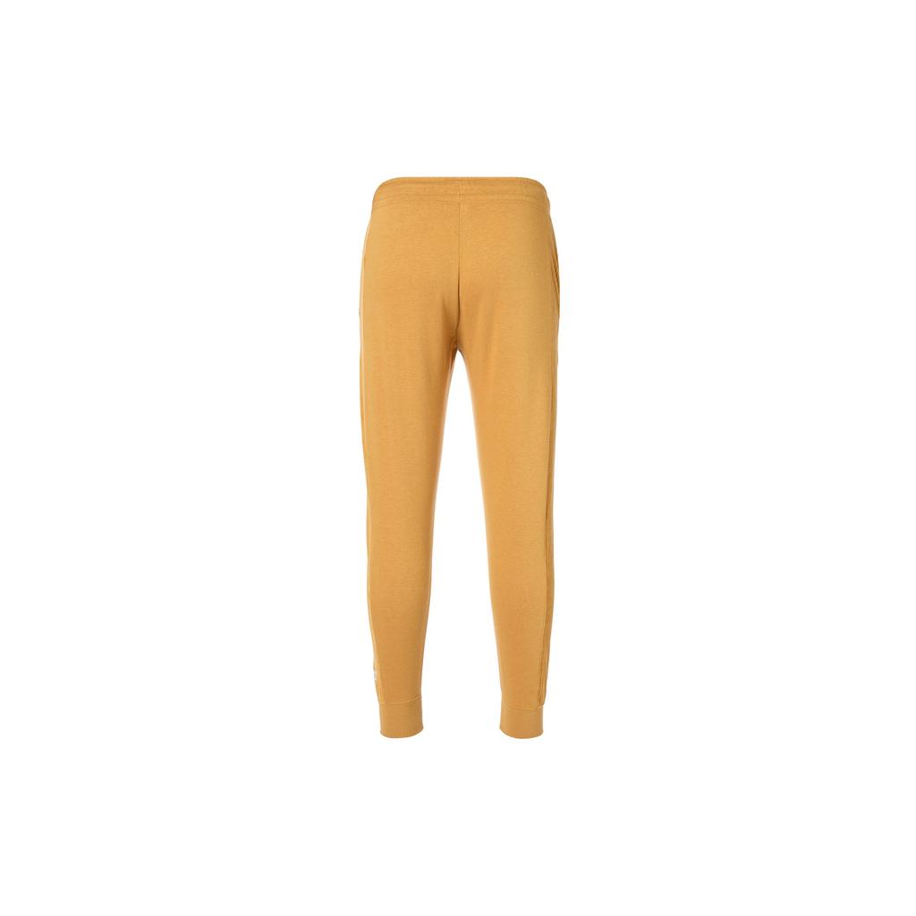 Nike Corduroy Patchwork Knit Jogger Pants Women Bottoms Yellow DM1758-712