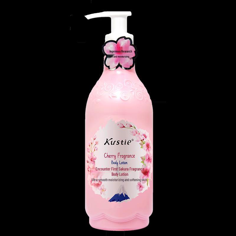 Kustie Cherry Blossom Shower Gel & Body Lotion Set