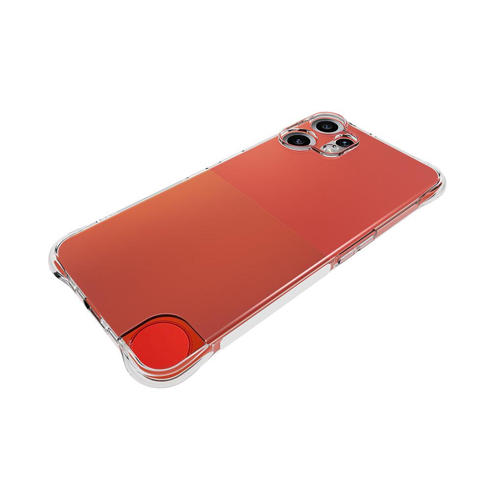For Nothing CMF Phone 2 Pro Case WANLONFENG WL Series 2.0mm TPU Phone Cover with Tempered Glass Film