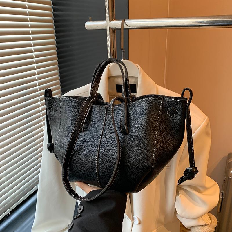 Vintage PU Leather Hobo Bag Women Adjustable Strap Crossbody Bag with Top Handle for Casual Daily Outings