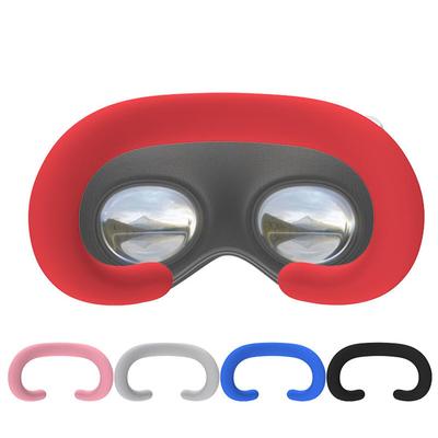 VR Silicone Face Cover for Apple Vision Pro, Headset Soft Silicone Face Pad Anti-Slip Protective Facial Sheild Eye Mask for Vision Pro Accessories