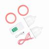 Powerful Vacuum Breast Enlargement Machine Electric Double Cup USB Charging (  Cup)