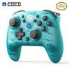 Licensed Wireless Horipad TURBO for Nintendo 2 with Both Switch 2 and Rapid Fire Hold [Nintendo Product] Switch™ (Aqua Cyan) [Compatible Switch]