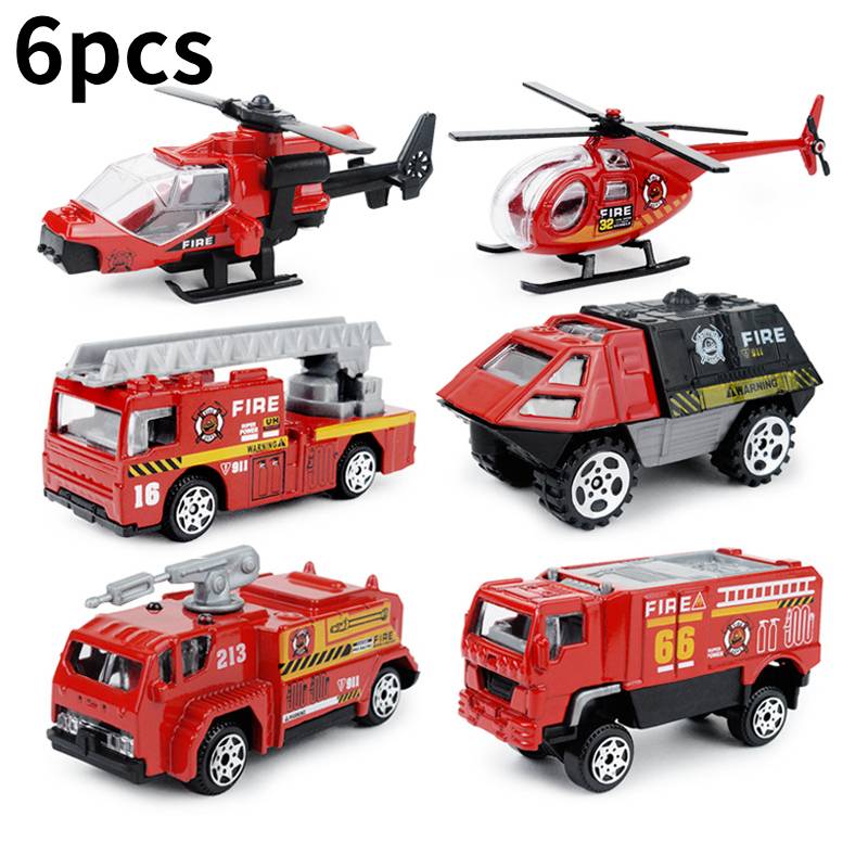 

Military Mini Affairs Fire Fighting Special Police Alloy Car Model Children Toy Fire Fighting