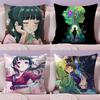 The A-Apothecary Diaries Maomao Cushion Cover Plush Fabric Soft Double-Sided Printed Sofa Warm Winter Home Gift Pillow Cover
