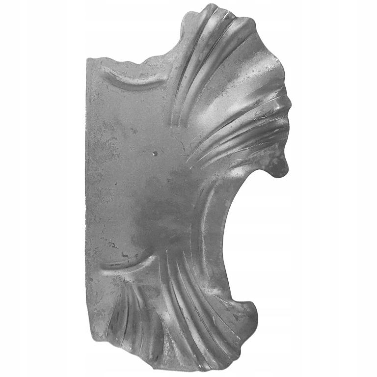 Szyld prawy bez otworów elementy kute 63.126 h270xl160 2mm