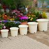 Plastic Green Plant Flower Pot Thickened Resin Gallon Pot Balcony Planting Flower Pot Root Control Breathable Seedling Planters