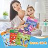 Reusable Sticker Book For Toddlers, Waterproof Sticker Books, Quiet Diy Activity For Kids, Fun & Educational Learning Toy