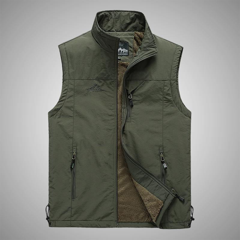 Neues LOGO Herren Slim Frühling Outdoor Weste Jacke zum Angeln & Fotografieren (7882)