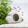 Aquatic Pet Habitat Cloud Shape Aquarium Cave, Betta Fish Hideout with Suction Cups, Cave Decor Decorative Shrimp for Tanks Cup Tank Accessories