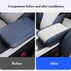 For BYD Song Plus DM-i PU Leather Car Armrest Mat Center Console Arm Rest Protection Cushion Auto Armrests Storage Box Cover Pad