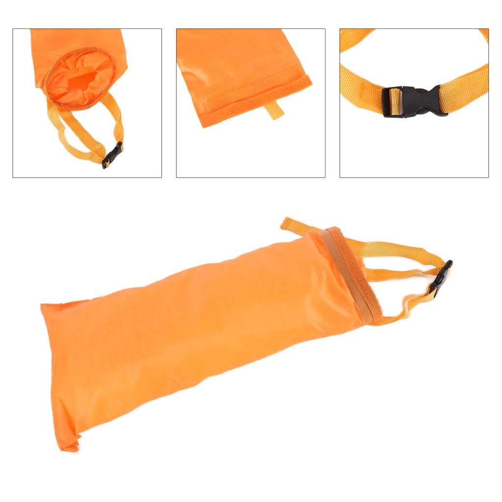 Multifunctional Car Waste Bin Garbage Bag Back Seat Hanging Storage Bag Travel Organizer