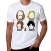 Crosby Stills Nash Young T-shirt Klassiek Rond Hals Katoenen T-shirt