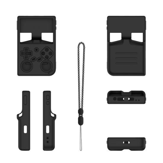 Game Console Protective Case for ANBERNIC RG 35XX Pro Shockproof Handheld Game Machine Protector Silicone Cover Skin Shell Game Accessories