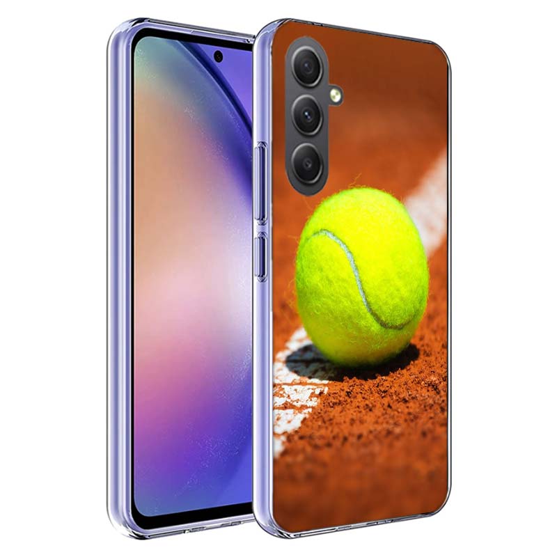 Tennis sport Cover For Samsung A54 A34 A24 A14 A53 A33 A23 A13 A52S A32 A22 A12 Phone Galaxy A03 A04 A02S A42 A73 TPU Case