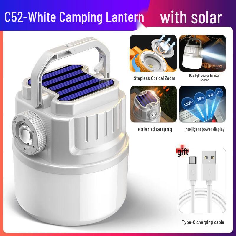 Outdoor Solar Charging Camping Lamp