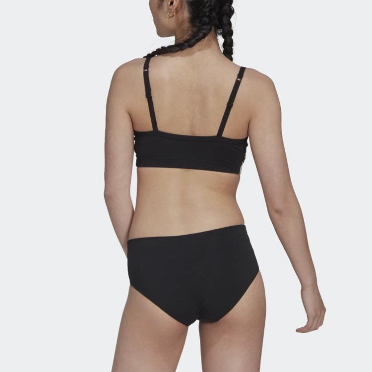 adidas Originals Women's Wearable Sports Bra Black GB1148
