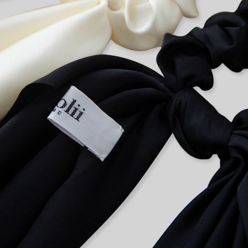 black-lii SCARF SCURUNCHIE