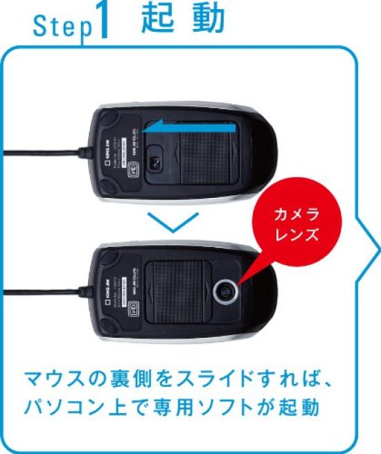 KING JIM Camera Mouse Black CMS10 Black