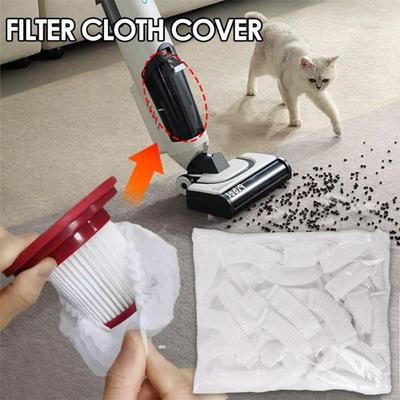 100 Disposable Vacuum Cleaner Filter Element Filter Set Universal Handheld Household Filter