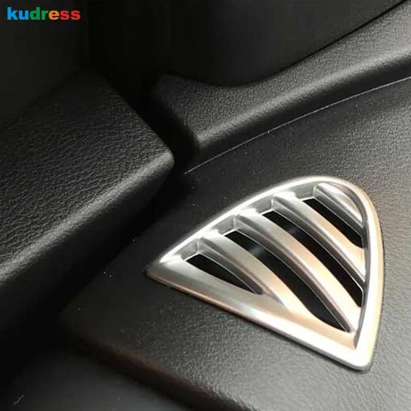 For Nissan Kicks 2017 2018 Matte Car Front Air Condition Vent Outlet Cover Trim Interior Accessories