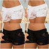 Sexy Damen Schnür-Spitzenshorts Haare