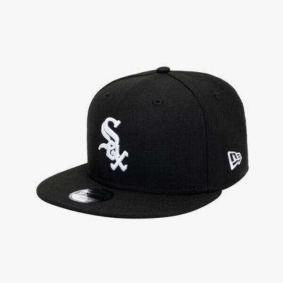 New Era Basic Snapback Black Mlb Chicago White Sox