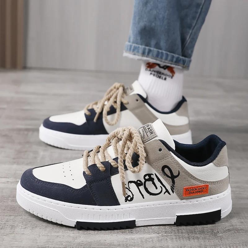 Men Skateboarding Shoes Comfortable Mens Walking Sneakers Casual Shoes Man Travel Shoes Tennis Zapatillas Para Hombres