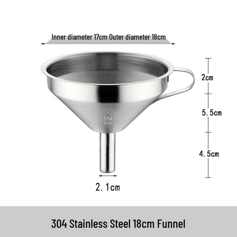 Heavy-Duty Stainless Steel Large Funnel for Industrial Fuel and Oil Press Machines
