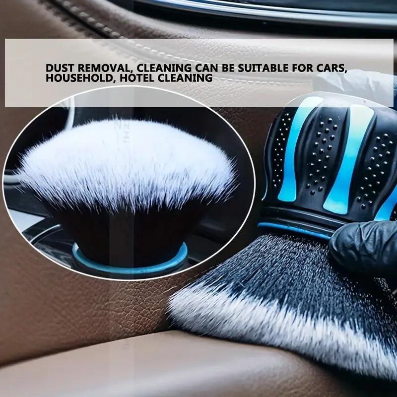 1PC Premium Car Detailing Brush with Soft Bristles and Ball Handle for Dusting Large Areas