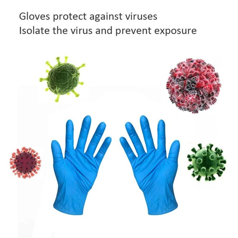 5 Pairs Latex Free Food Service Gloves Kids Cooking Gloves New Disposable Nitrile Gloves