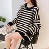 Mokana Striped Alpaca Blend Knit Sweater