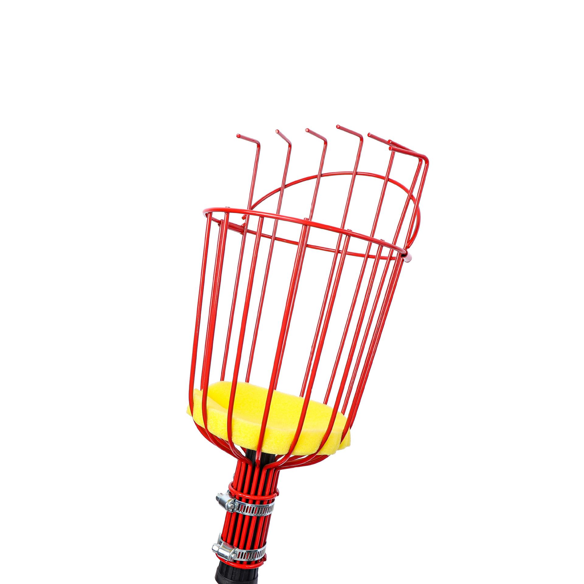 Fruit Picker Telescopic Rod Fruit Picking Artifact High-Altitude Fruit Picking Tool High-Altitude Fruit Picker