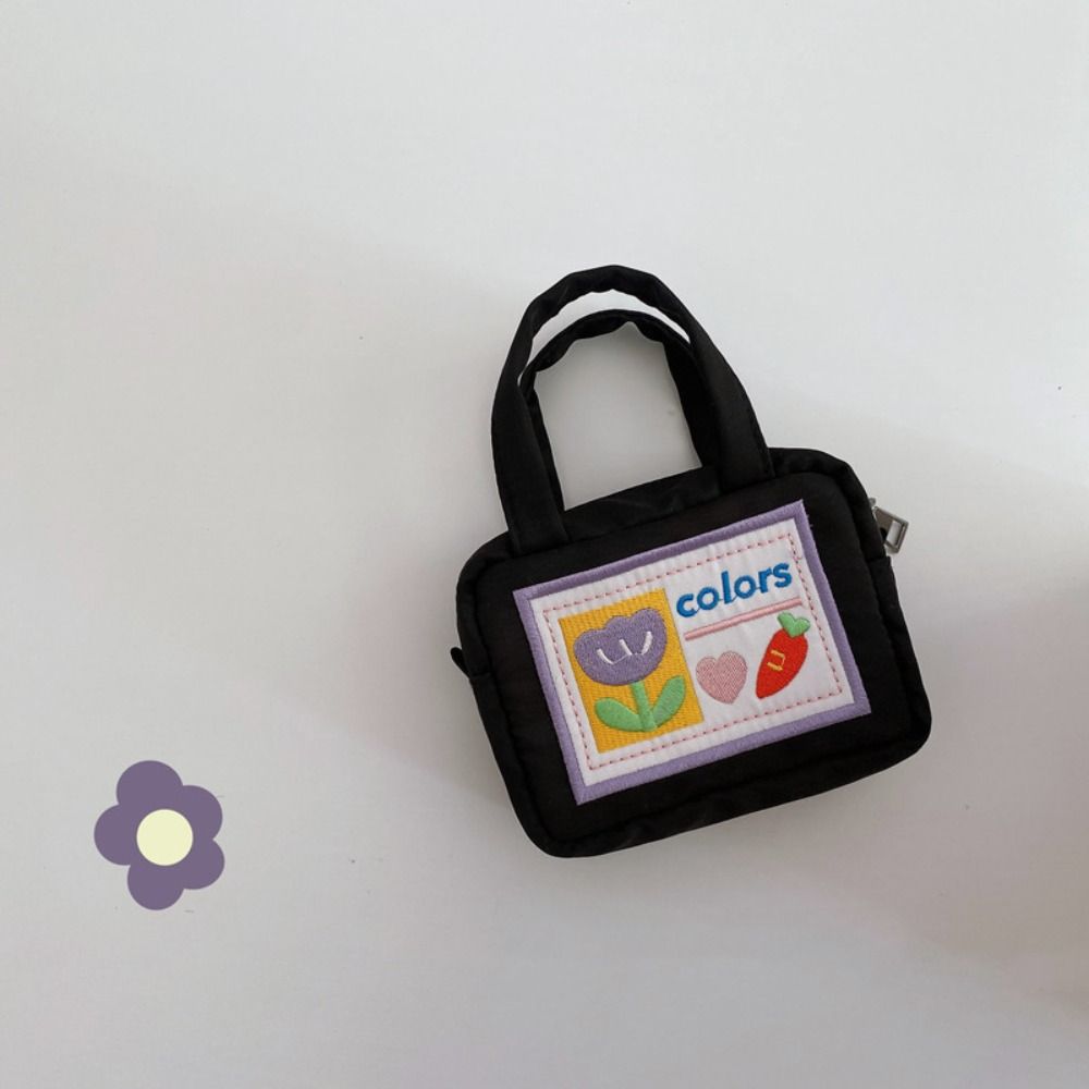 Cartoon Flower Kawaii CCD Camera Bag Ultralight Small Change Bag Cute Storage Bag  Lipstick