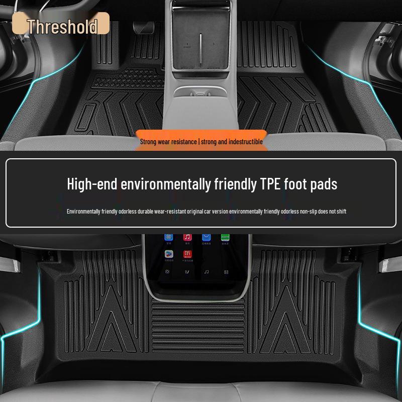 2026 Hongqi HS6 PHEV TPE Full Coverage Floor Mats - Custom Car Carpet Interior. Hongqi HS6 PHEV/2026