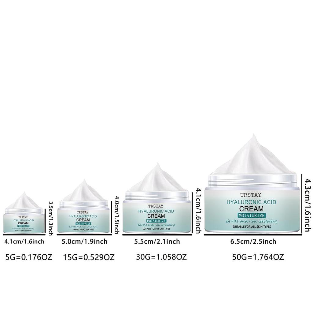 The cream smooths fine lines and evens out skin tone, while hyaluronic acid hydrates and nourishes the skin, leaving it soft and refined