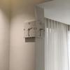 Minimalist Silent Two-Sided Corner Wall Clock for Living Room