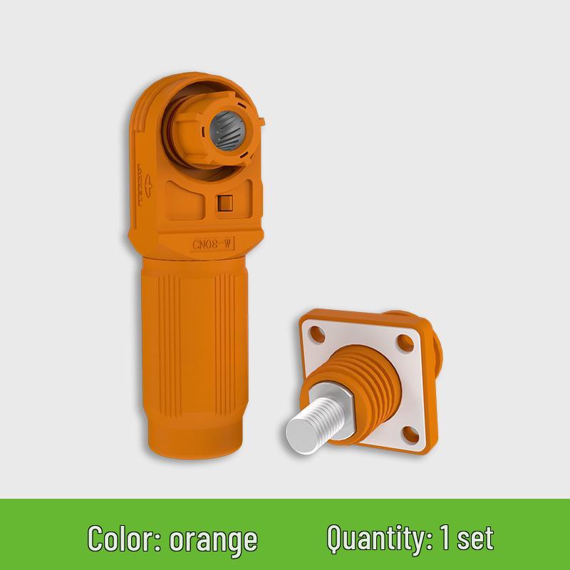 200A Single-Core High-Voltage Screw-Type Waterproof Energy Storage Battery Connector