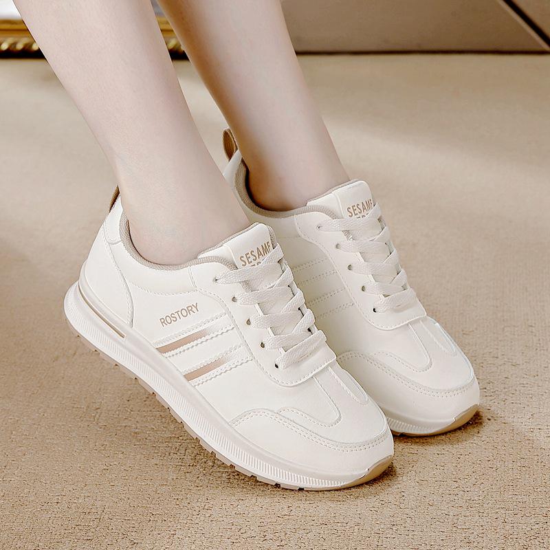 2025 Spring/Summer Women's Plus Size Casual Korean Style Flat Sneakers