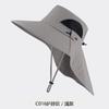 Men Women UV Protection Sun Hat With Wide Brim Breathable Fishing Cap Hiking Outdoor Travel