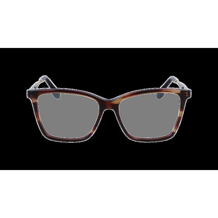 Lunettes de Vue VICTORIA BECKHAM VB2647 54/15/140 227 DARK BROWN HORN ACETATE FEMALE VB2647 DARK BROWN HORN OPHTHALMIC 54 15 140