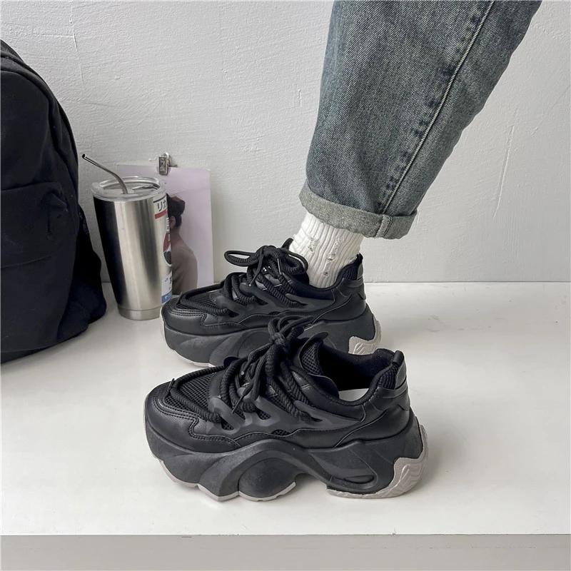 Aummer Lässige Damen Laufschuhe Atmungsaktiv Winter Damen Joggingsneaker Leicht Rutschfest Mode Dicke Sohle Damen Schuhe
