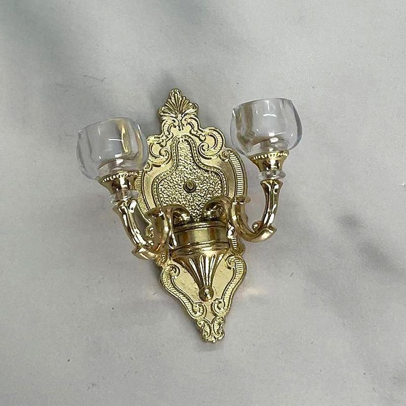 Игровой домик Сцена Модель Орнамент Кукольный домик Светильник Кукольные аксессуары — фото 12