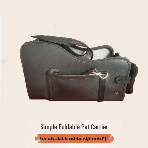 Car Dog Seat for Small Puppies - In-Car Center Console Pet Seat