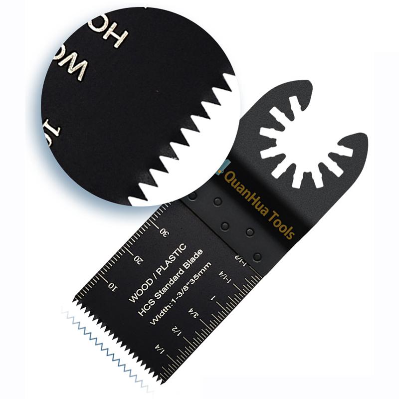 Multi-Function Saw Blade Accessories Oscillating Multi Tool Saw Blades for Renovator Power Wood Cutting Tool Bits