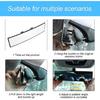 Car Rearview Mirrors, Shock Resistant Interior Clip-On Panoramic Rear View Mirror For Car, Wide Viewing Range, 12 Inch HD Universal Use For Cars,