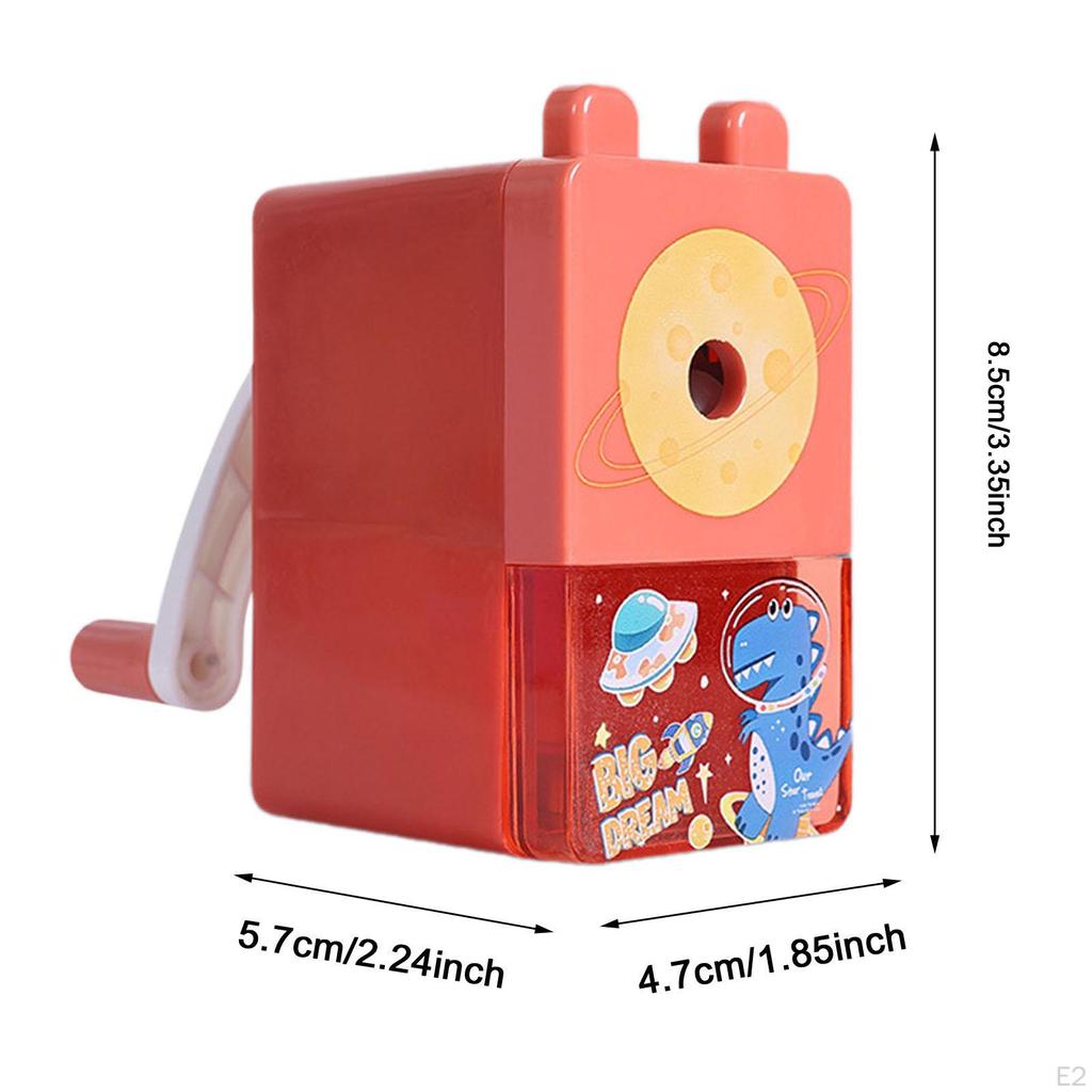 Hand Crank Pencil Sharpener for Kids and Artists