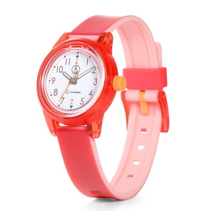 [Citizen] Q&Q SmileSolar Watch Solar Waterproof Women's Red RP29-011