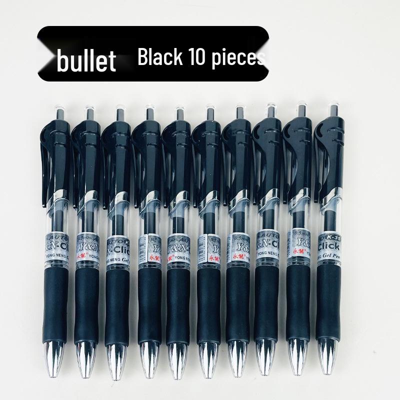 

Нажимная шариковая перьевая ручка: Сажа, Синие, Красные чернила - Идеально для студентов, бизнеса и экзаменов. 0.5mm