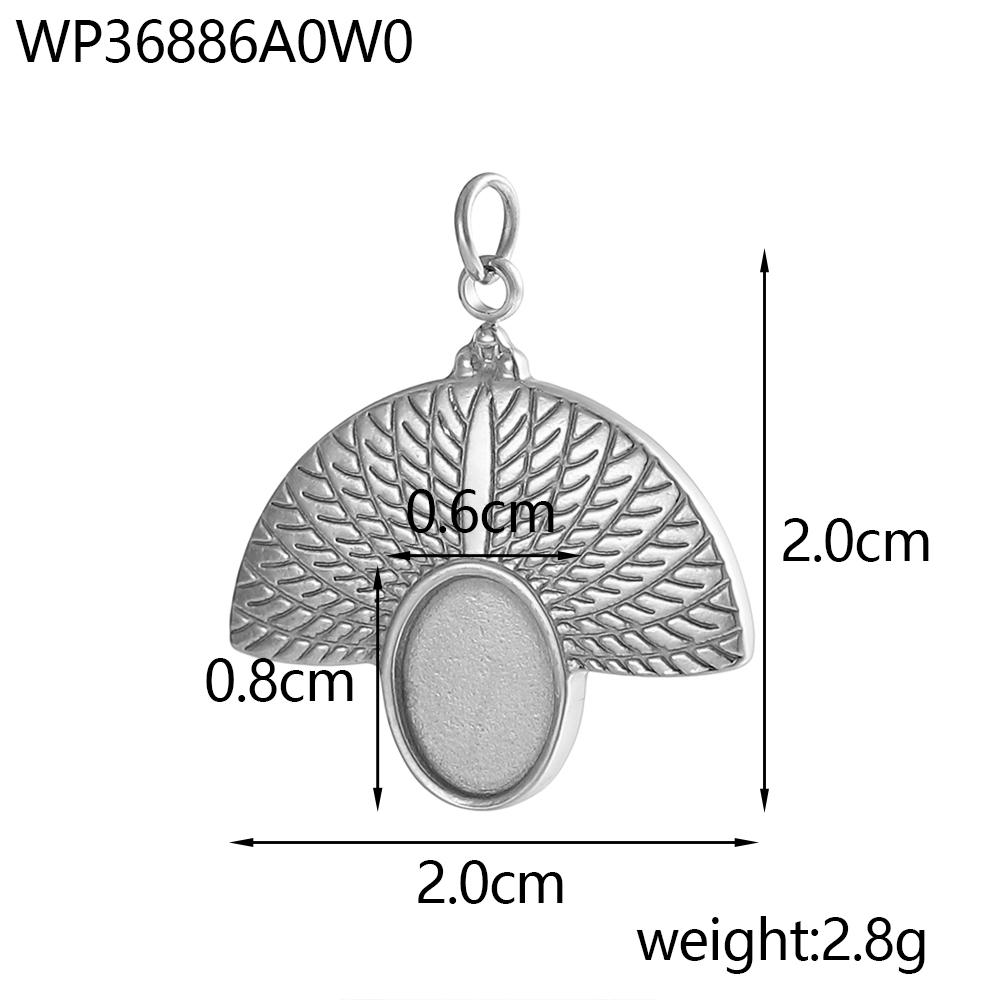 

CARLIDANA Stainless Steel Round Sun Square Gold Plated Tray Charm Pendants for DIY Bracelet Necklace Women Jewelry Making